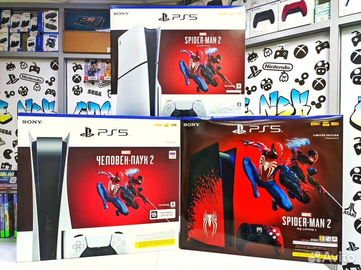 PlayStation 5 с Дисководом (Spider Man 2) Новые