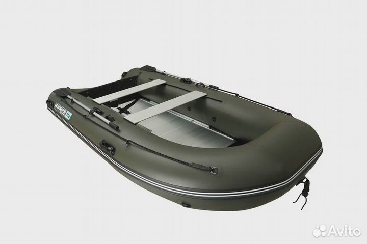 Лодка Пвх Gladiator C 370 AL зеленая