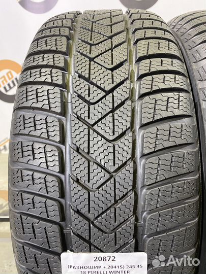 Pirelli Winter Sottozero 3 245/45 R18 и 275/40 R18