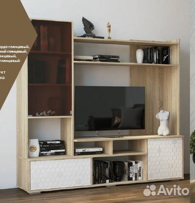 Гостиная Шарм 1,8 мдф 1800х1700х430