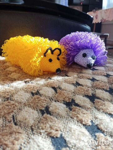 Мочалки ручной вязки