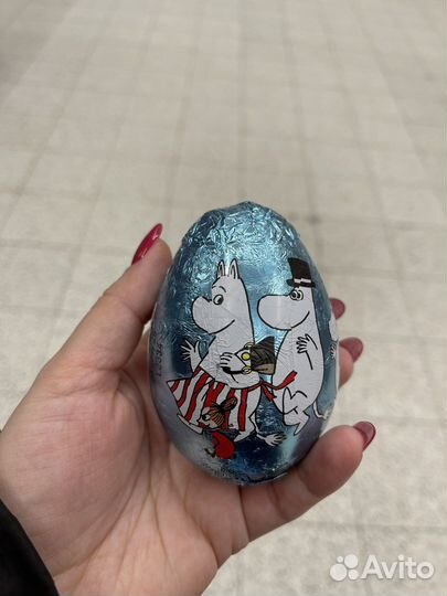 Шоколадное яйцо -сюрприз Moomin, 50 гр