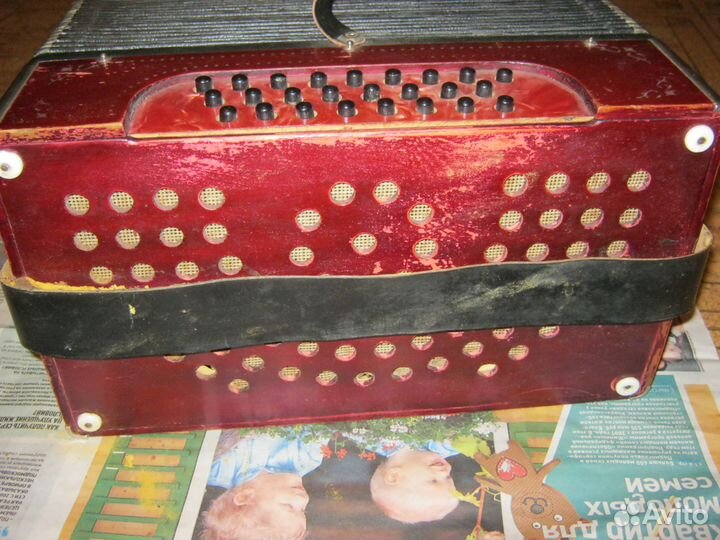 Гармонь тульская, СССР, 50-е гг