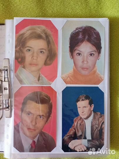 Советские открытки, актеры советского кино