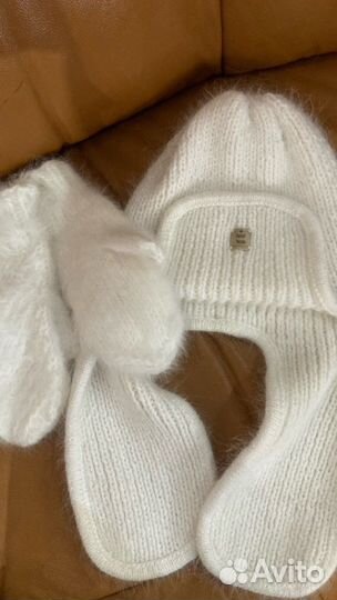 Комплект шапка и снуд женский