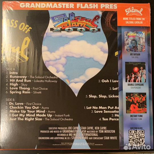 Винил Grandmaster Flash – Salsoul Jam 2000 (2 LP)