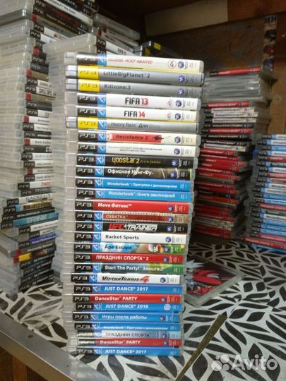 Игры на ps 3 Just Dance 2017/ 18 Move и другие