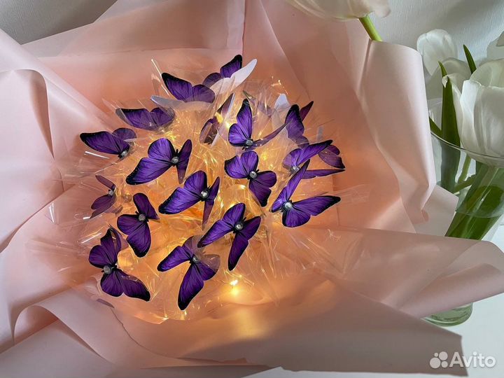 Букет из бабочек