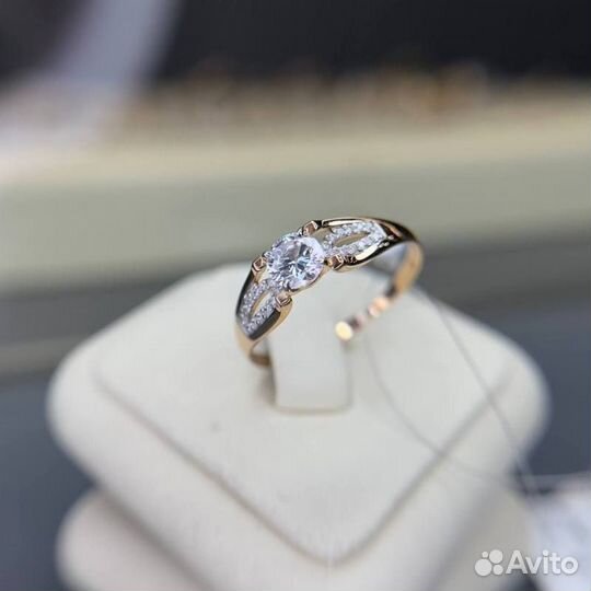 Золотое кольцо 585 золото