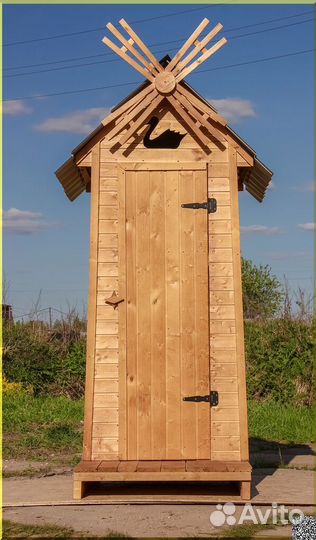 Дачный туалет с установкой BAG341