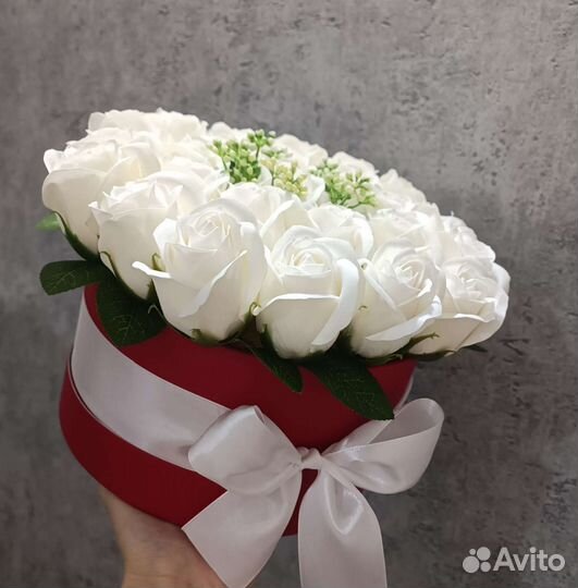 Букет цветов из мыла