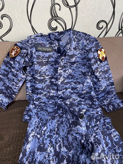 Форма росгвардии синяя точка летняя