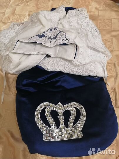 Конверт на выписку новорождённого