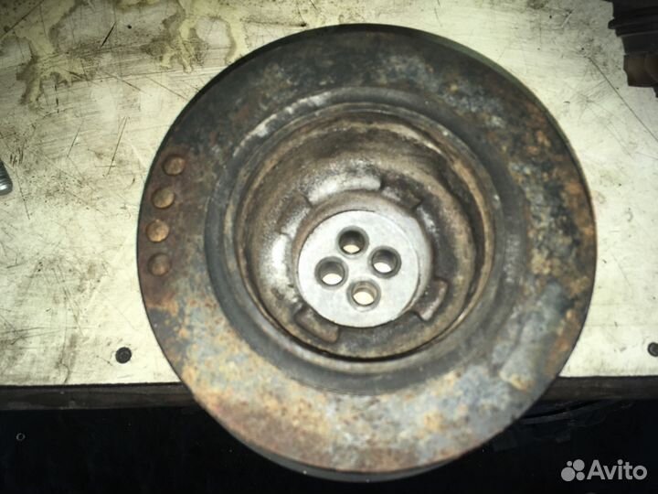 Шкив коленвала бмв м57 е39 е46 е53