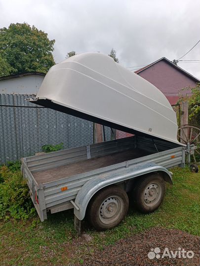 Прицеп легковой двухосный мзса бу