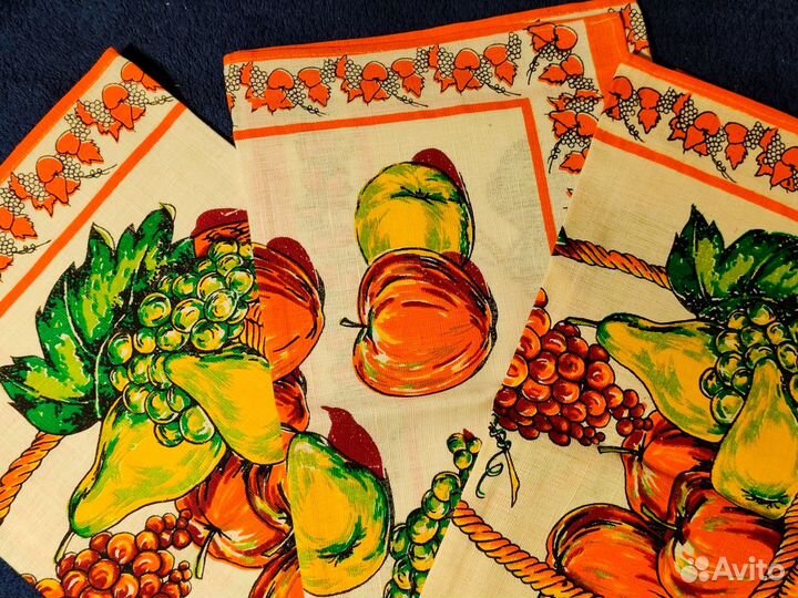 Полотенца лён 3шт