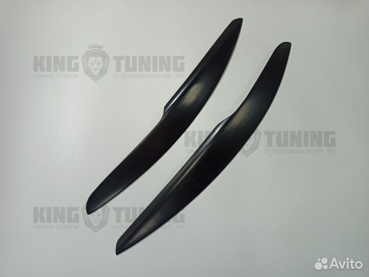 Накладки на фары Volkswagen Polo 5 2009-2016 гляне