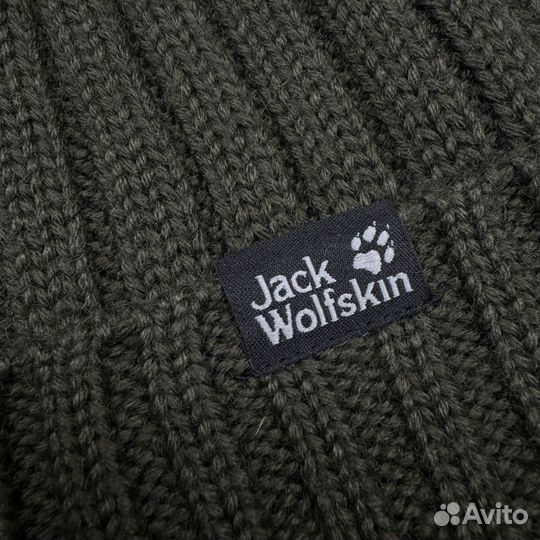 Jack Wolfskin шапка бини оригинал