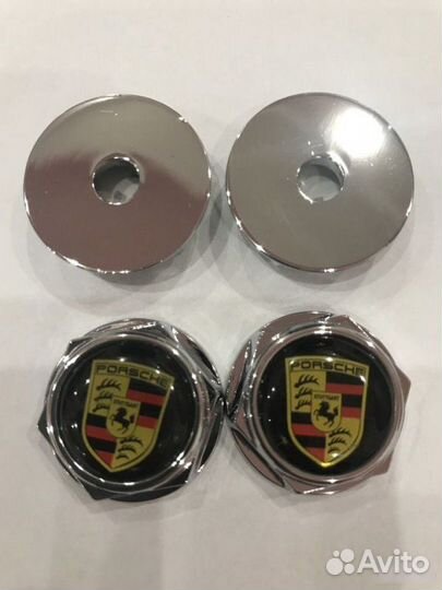 Крепление номерных знаков на автомобиль Porsche