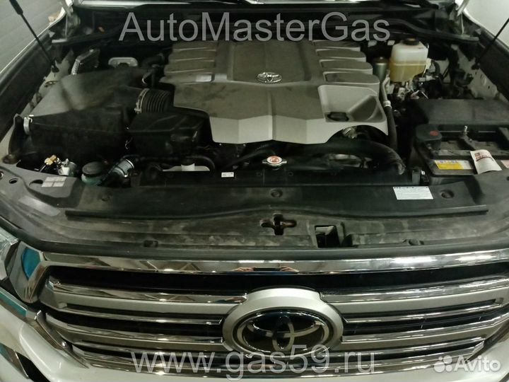 Установка гбо на Land Cruiser (пропан landirenzo)