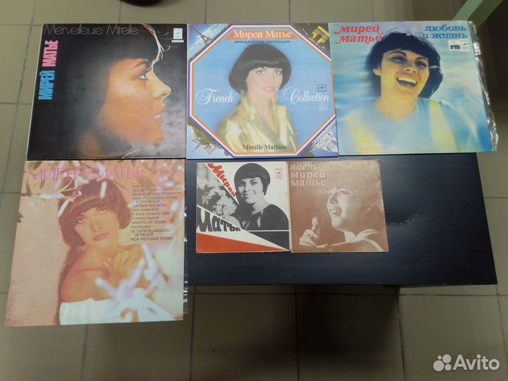 Пластинки - 10 наборов. Цена за набор. Часть N1