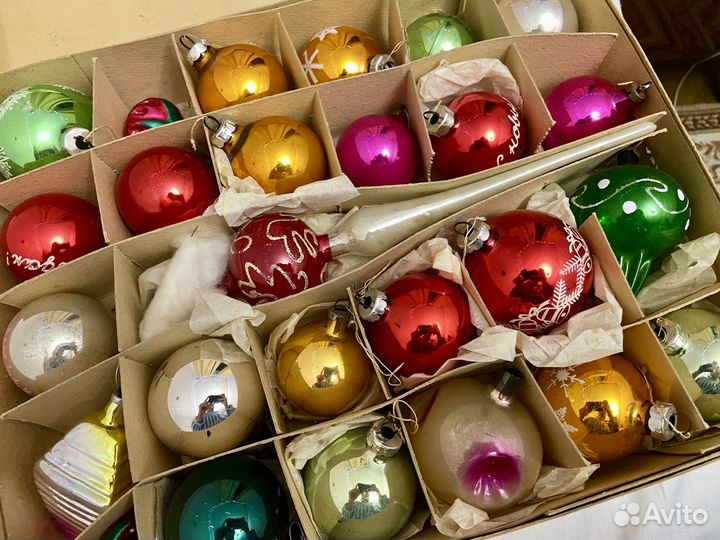 Новогодние игрушки СССР