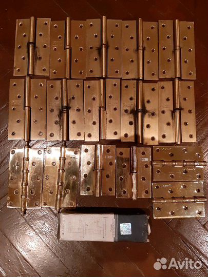 Петли старинные латунь