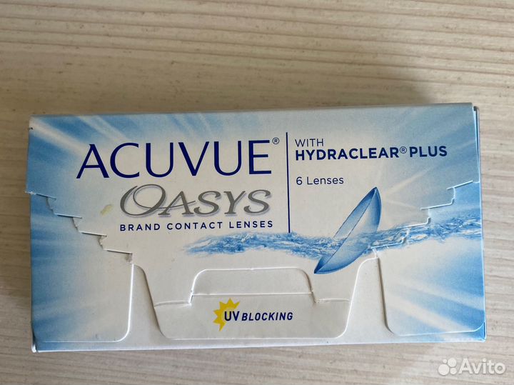 Линзы acuvue oasys -4,5