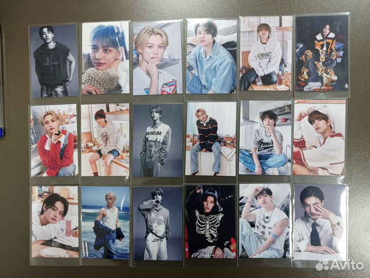 Коллекционные карты карточки Stray kids