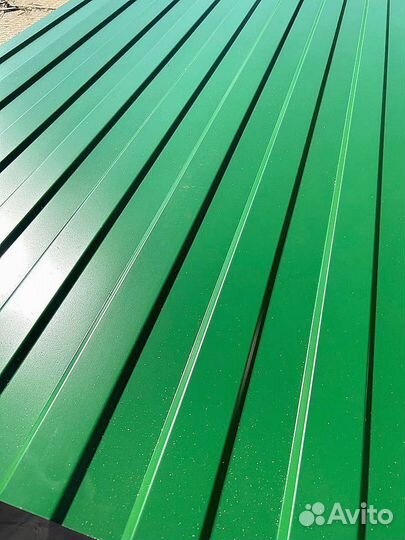 Профнастил С-8 0,45 RAL 6005 зеленый