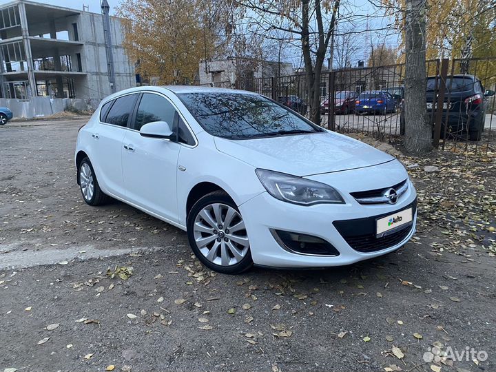 Opel Astra 1.6 МТ, 2013, 169 000 км