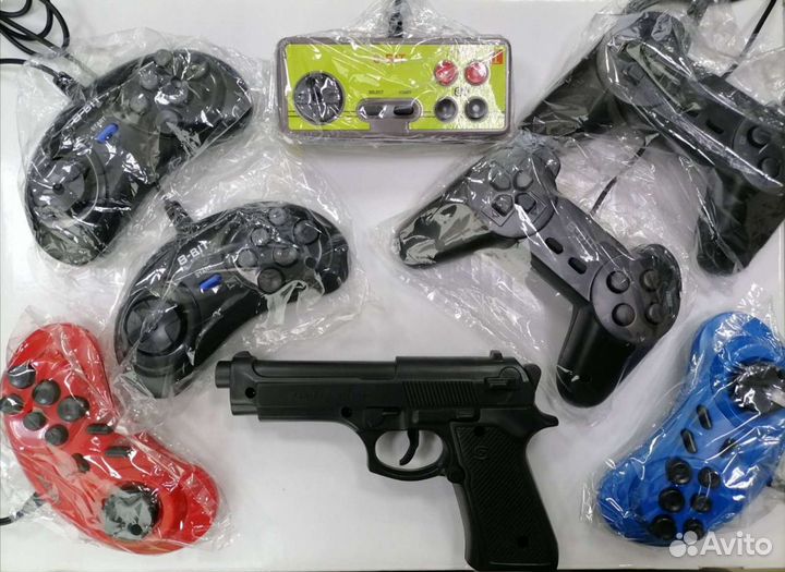 Джойстики Блоки Картриджи Провода Dendy, Sega и Ha