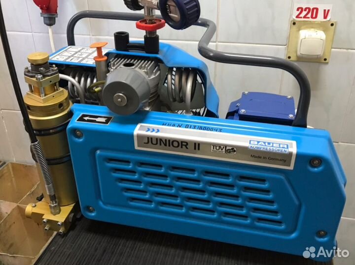 Заправка баллонов высокого давления воздухом: дайв