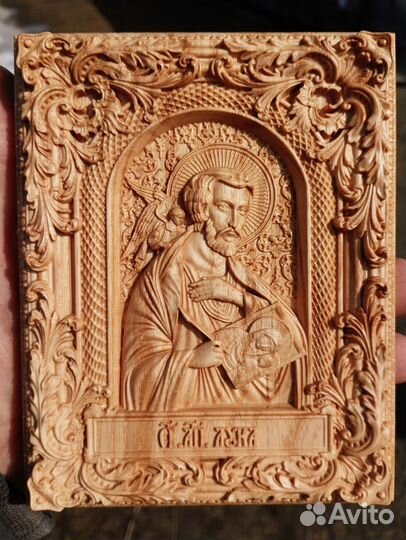 Икона деревянная