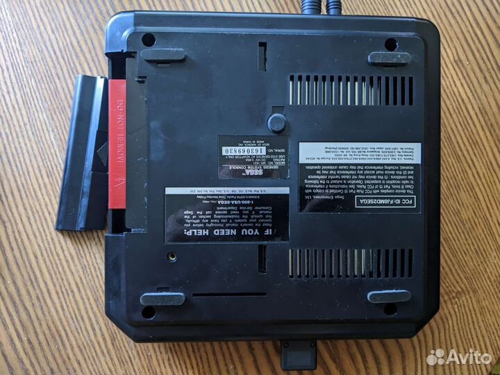 Sega Genesis оригинал VA3 + Flash картрдж