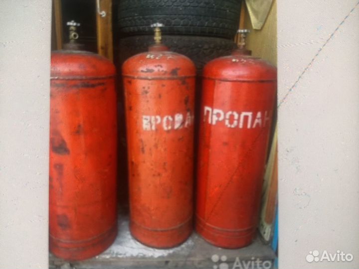 Доставка газовых баллонов на обмен 50 литров