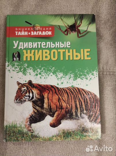 Книги- энциклопедии о животных и рептилиях