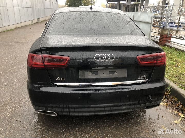 Audi A6 3.0 AMT, 2016, битый, 81 000 км