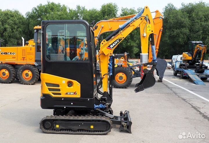 Мини-экскаватор Sany SY18C, 2023