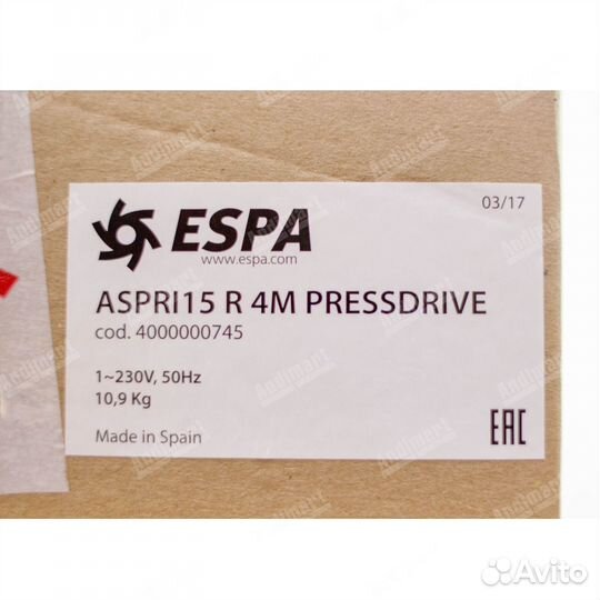 Насосная станция Espa aspri15 R 4М pressdrive