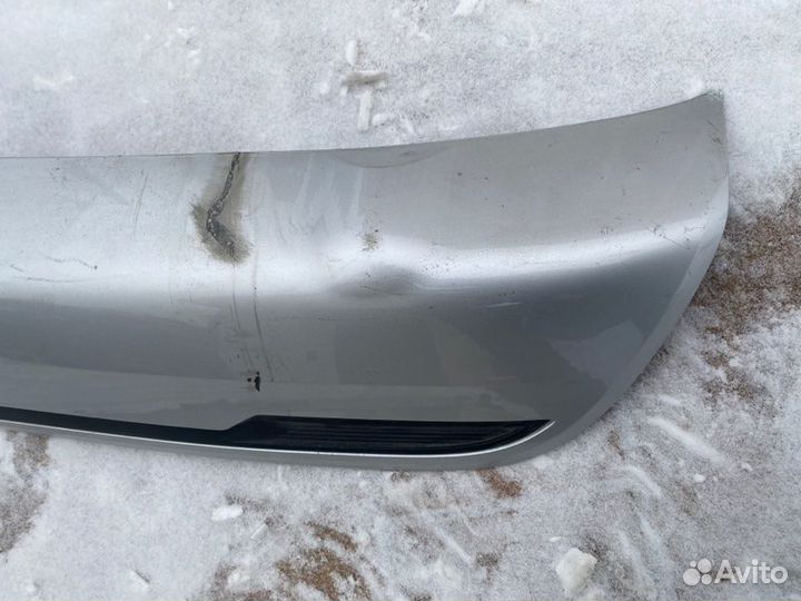 Накладка заднего бампера Mitsubishi Outlander