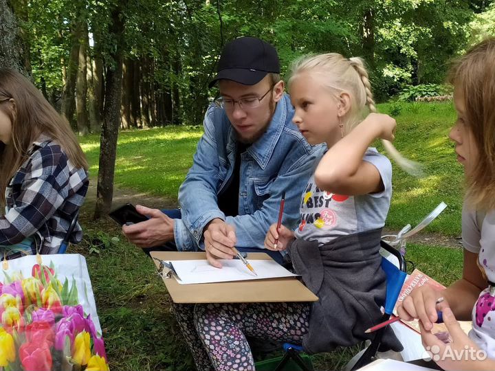 Уроки изо, обучение рисованию