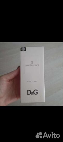 Туалетная вода дольче габанна императрица