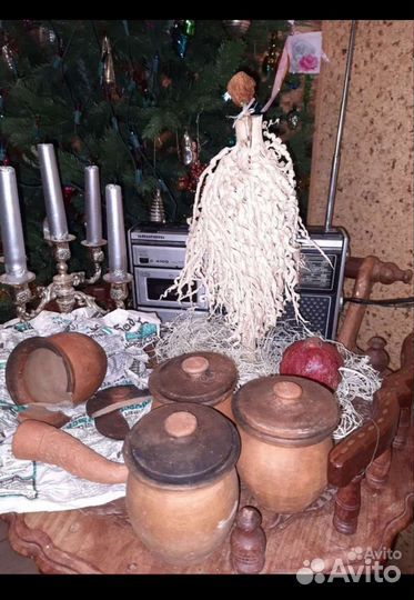 Вышлю набор горшочки 60е Грузия б.у