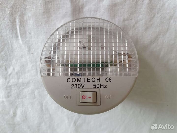 Светильник ночник круглый маленький