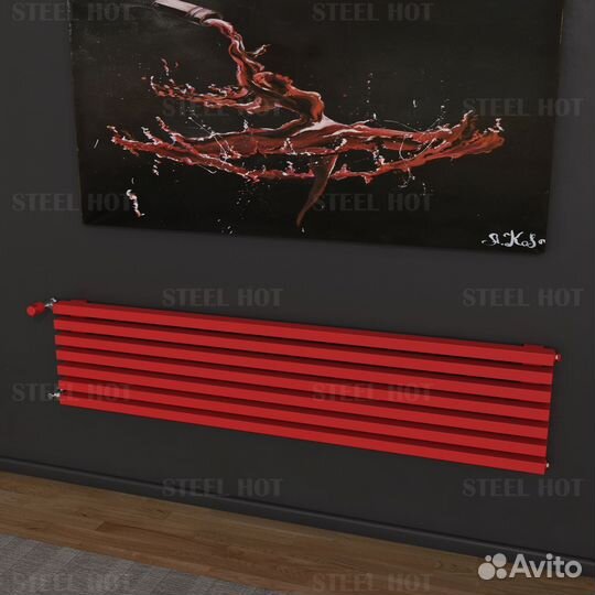 Вертикальный радиатор Steel-Hot \ Завод