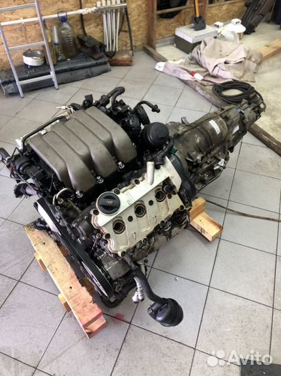 Двигатель audi a6 c6 3.2 auk