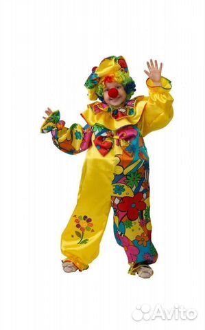 Карнавальный костюм клоуна