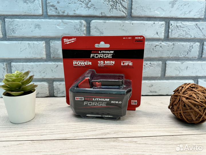 Аккумулятор Milwaukee forge 6Ам/ч M18