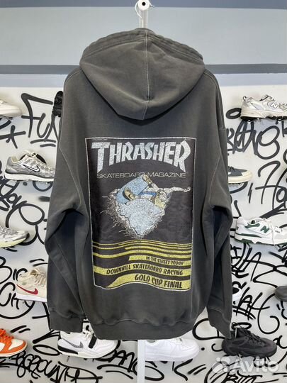 Худи Thrasher Оригинал Japan Черный Issue 500